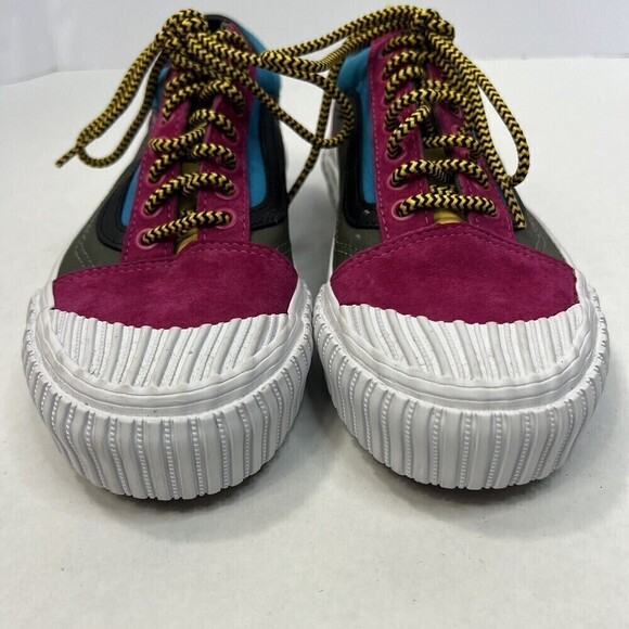 Vans Old Skool TC Lug 66 Supply Skate Sneakers Men's 6.5 Suede Colorblock - Picture 3 of 11